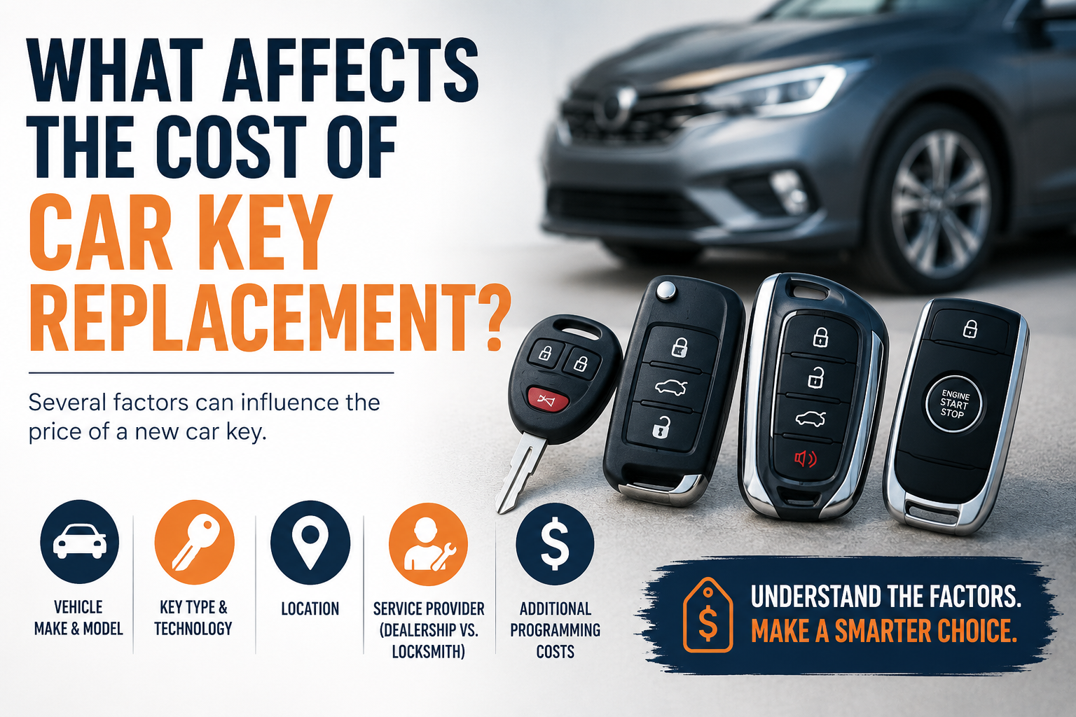 How Much Does a Car Key Replacement Cost in Denver?