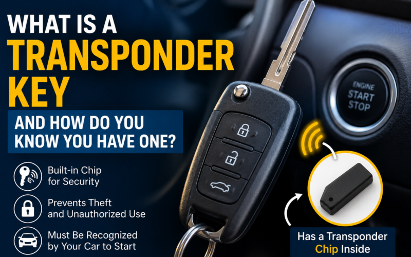 What Is a Transponder Key and How Do You Know You Have One?