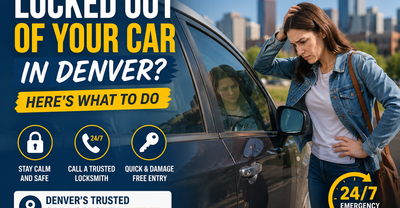 Locked Out of Your Car in Denver? Here's What to Do