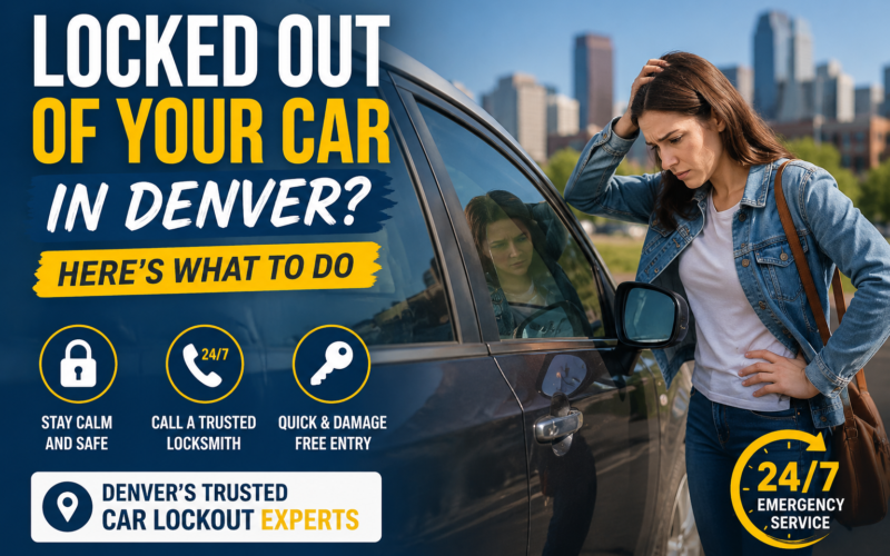 Locked Out of Your Car in Denver? Here’s What to Do