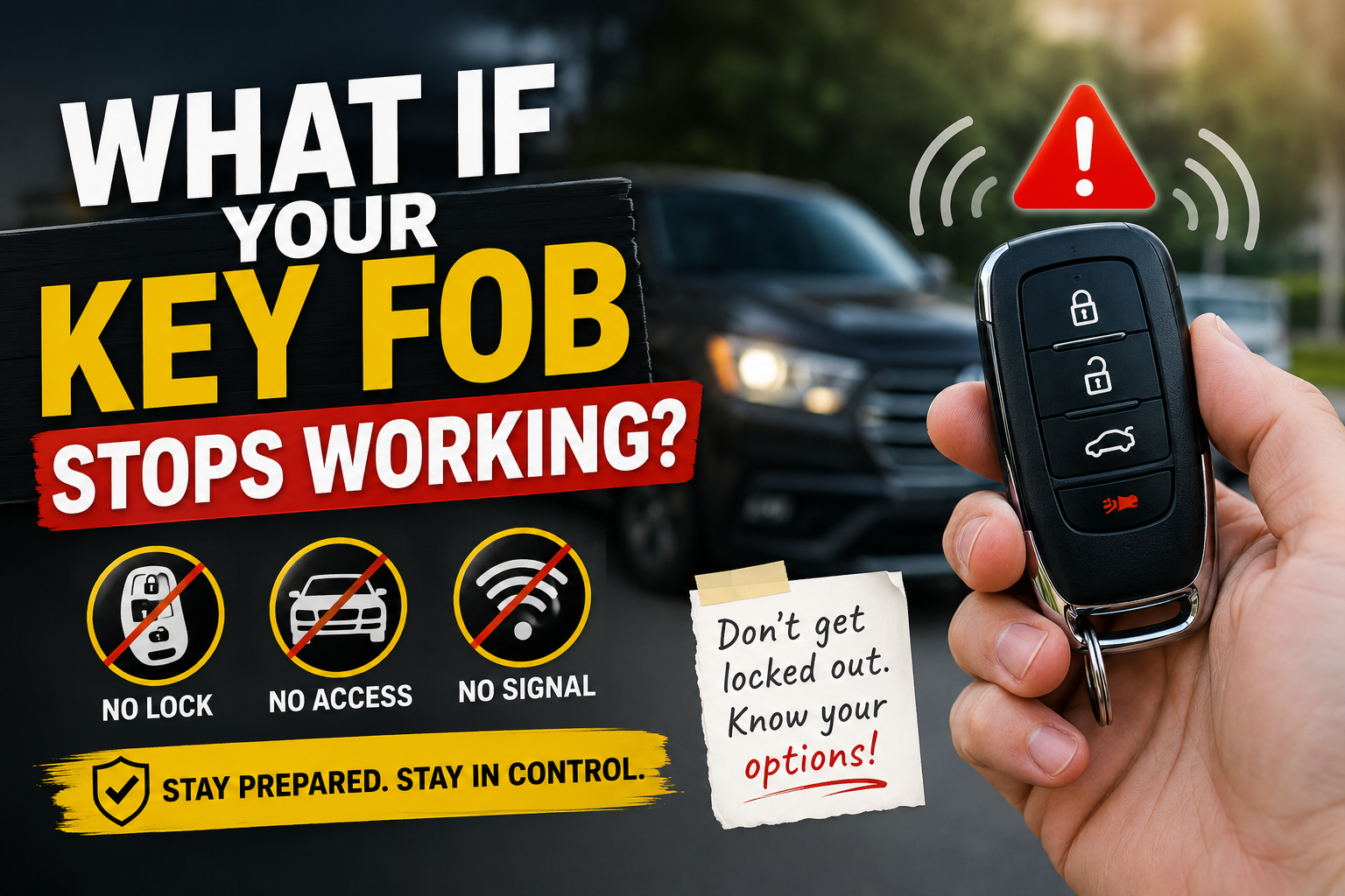 Locked Out of Your Car in Denver? Here's What to Do